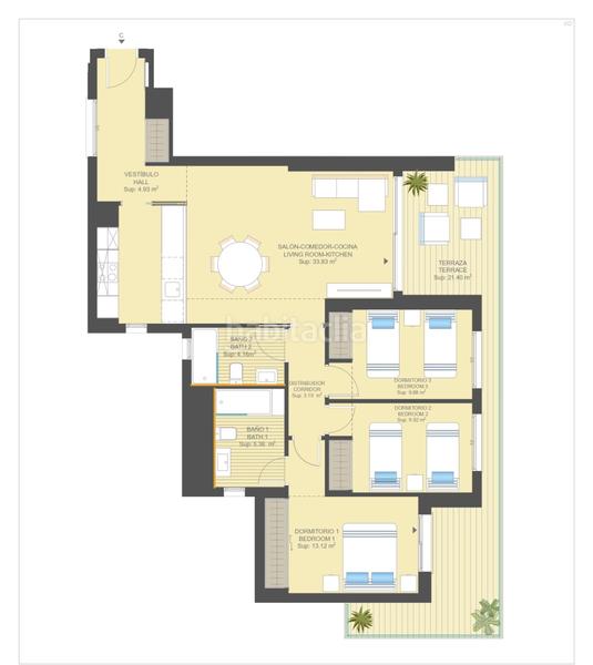 Foto 66e113fd-5326-4b47-8641-11604d8d5ece. Appartement mit parking in Campoamor Orihuela
