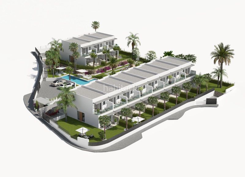 Foto 0ec0e2ce-1dde-4f7e-837b-be73f3a21a39. Casa adossada amb aparcament piscina a Finestrat pueblo Finestrat