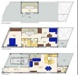 Casa adosada  Calle san rafael albaida. Espectacular casa  adosada, de obra nueva haciendo esquina,  en