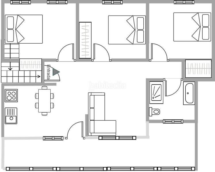 Foto bd12e158-7264-448a-9bee-d3c1d5fbfe22. Semi detached house with heating in o burgo - campus universitario Pontevedra