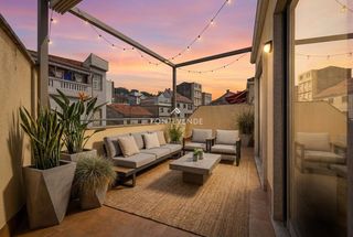 Attico  De ourense. Piso de dos habitaciones y dos terrazas con vistas.