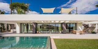 Xalet a Centauro 6. Villa de diseño excepcional en primera línea de golf
