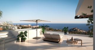 Terreny residencial a Puerto algarrobo 1. Parcela con vistas panoramicas al mar en benalmadena
