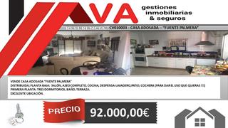 Maison jumelée à Fuente Palmera. Cv010003 vende casa adosada en fuente palmera