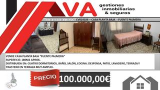 Maison  Carretera fuente palmera. Vende casa planta baja "fuente palmera"