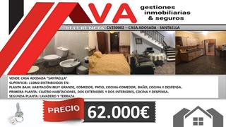 Casa adossada  Calle iglesia. Vende casa adosada 