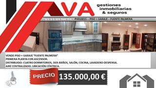 Pis  Plaza real. Vende piso + plaza de garaje " centro de fuente palmera"