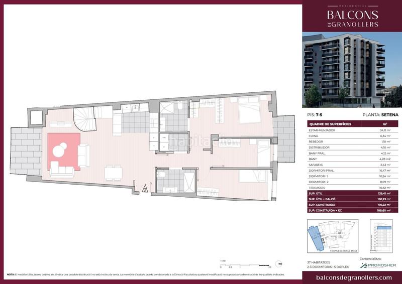 Foto 559c4530-f9a1-44de-b186-2bcdfad38d08. Pis a calle francesc ribas 56 a Font Verda Granollers