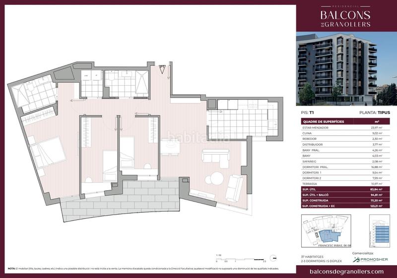 Foto 439e2c50-191a-4c97-9324-dbd239777a7e. Àtic a calle francesc ribas 56 a Joan Prim Granollers