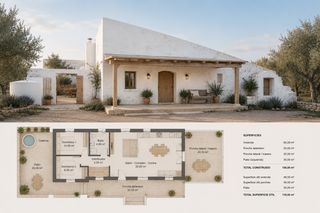 Mas  Burga. Finca rústica con masía a reformar y agua corriente cultivo oliv