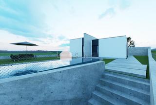 Xalet  Lugar lg outeiro (o)-atios. Djate sorprender por este chalet de diseo vanguardista