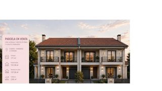 Terreno residencial  Lugar o noval. Parcela con licencia y proyecto para 2 chalets pareados