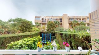 Duplex in Llevant. Dúplex con jardín, piscina y 2 grandes plazas de parking en urba
