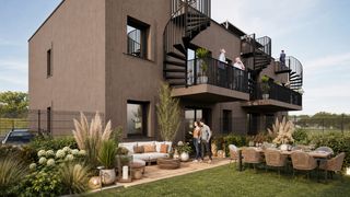 Planta baixa  Barrio oru�a. Bajo con jard�n y piscina | una de las 2 �ltimas viviendas en or. Obra nova