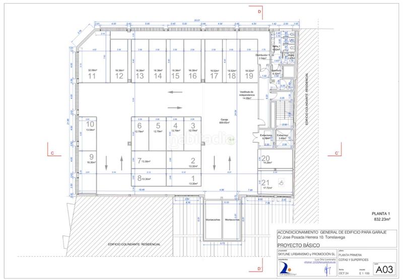 Foto d166fbeb-dd3a-45d5-8c13-cb66c48f9c1a. Parking voiture dans calle josé posada herrera 10 dans Torrelavega