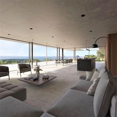 Chalet in Benissa Pueblo. Villa de lujo de diseño vanguardista con vistas panorámicas al m