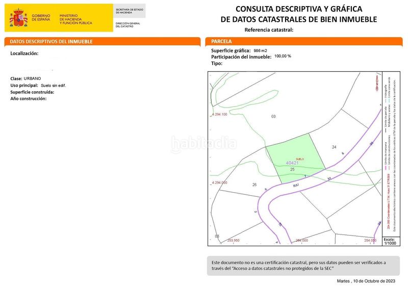 Foto 4562a900-b459-4386-ab88-6cbab541aade. Terreny residencial a Partida Comunes-Adsubia Xàbia