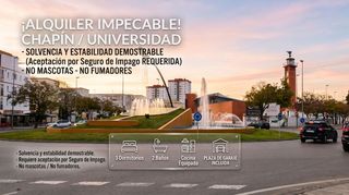 Location Appartement à Chapín - Campus Universitario - Navinco. Espectacular piso prácticamente a estrenar con garaje en zona ch