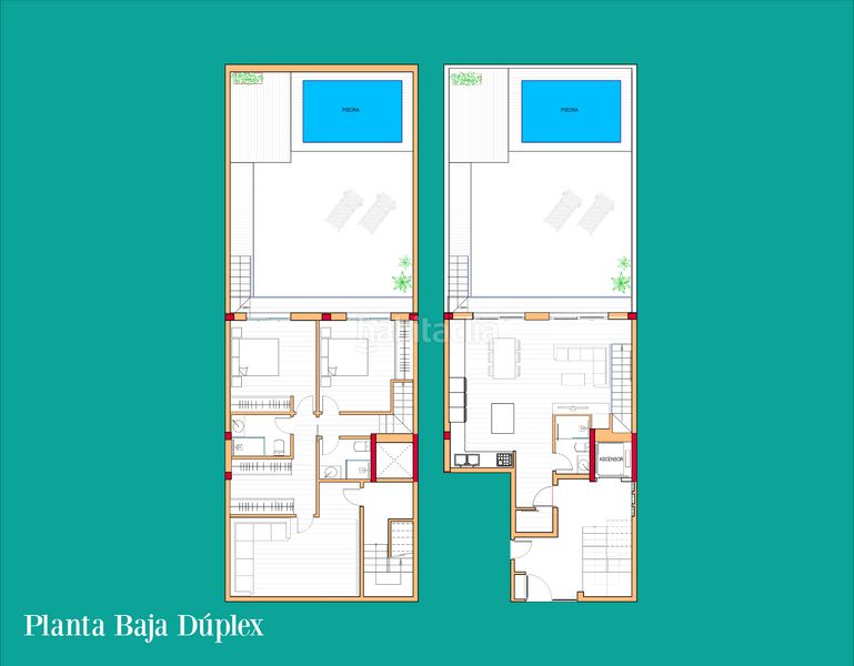 Foto 9583df08-578b-49dc-80ca-32d4277466db. Dúplex amb calefacció piscina a Ciudad Jardín Palma de Mallorca