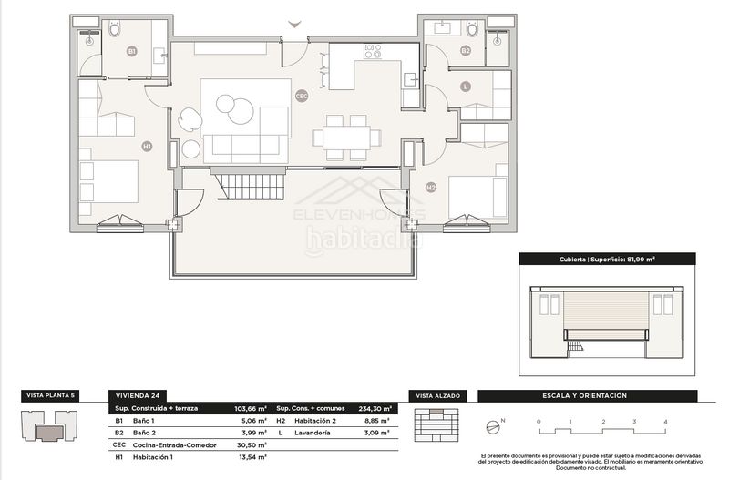 Foto 1e421d9c-d715-4439-9f79-b8c679dc14d6. Àtic amb calefacció piscina a Santa Catalina Palma de Mallorca