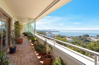 Attique  Barranc. Ático de lujo con vistas al mar , piscina y 2 plazas de parking
