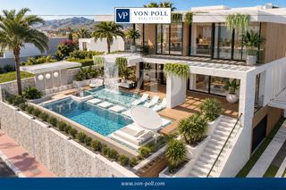 Casa a Torviscas Centro y Alto. Lujosa y moderna villa en construcción en roque del conde