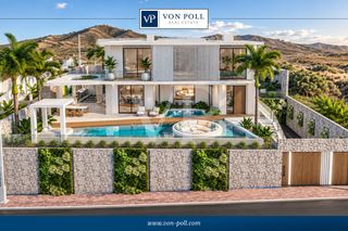 Casa a Torviscas Centro y Alto. Fantástica villa en construcción con vistas al mar y diseño cont