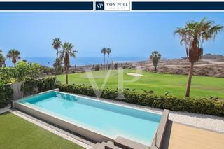 Maison à La Caleta. Villa de lujo con vistas al mar en golf costa adeje