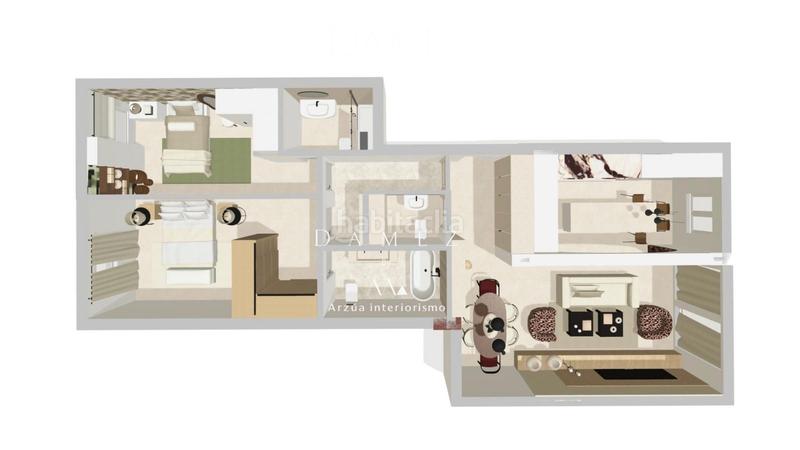 Foto 96061aef-71ed-4c6b-8639-9c327057efce. Etagenwohnung mit heizung parking pool in Legazpi Madrid