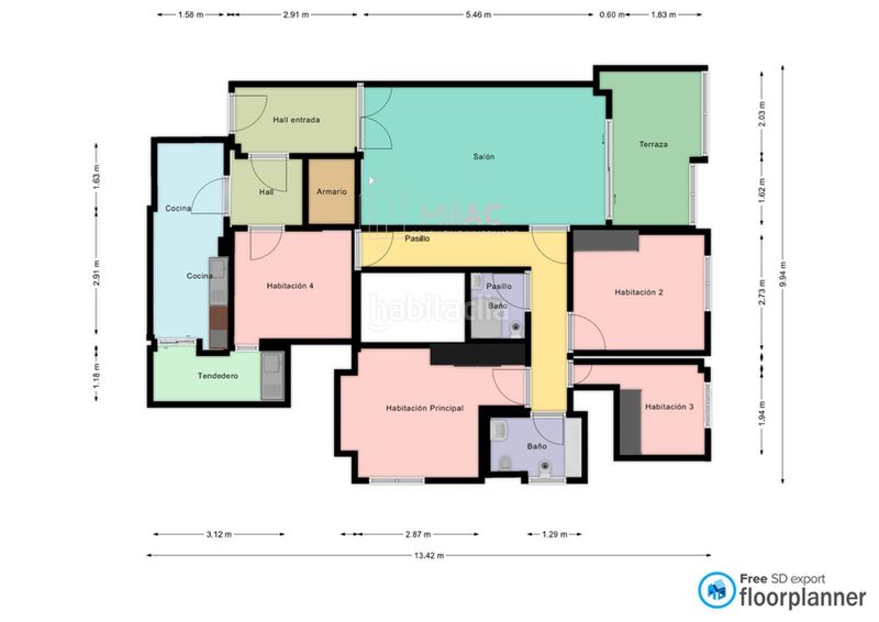 Foto efbb1daf-6b84-422d-a90d-2d489e5abfd9. Piso en La Paz Madrid