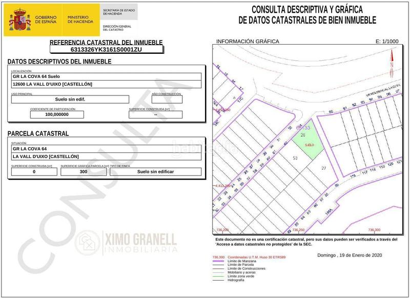 Foto 32006d46-2f5a-49be-8cc6-9d394fc9205d. Terreno residencial suelo urbano en residencial la cova area 8 de la vall duixó en Vall d´Uixó (la)