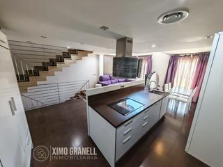 Casa adossada a Vall d´Uixó (la). Casa adosada en residencial la cova con garaje, ascensor y dos t