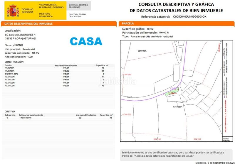 Foto 2f89d3d6-b383-4f00-9082-0e353ea765f9. Haus in abedul - lg les melendreres 4 in Piloña