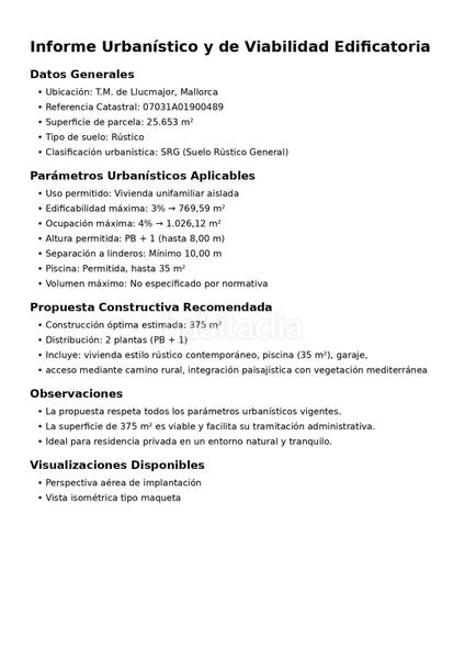 Foto 1a62623e-6119-4adf-8897-0e33caa55002. Terreny residencial a Llucmajor interior Llucmajor