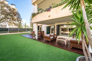 Rent Ground floor in Les Maravelles. Planta baja con jardín en les maravelles en alquiler temporal