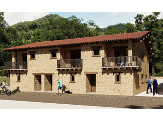 Country house in Tavertet. Casa obra nova a tevertet