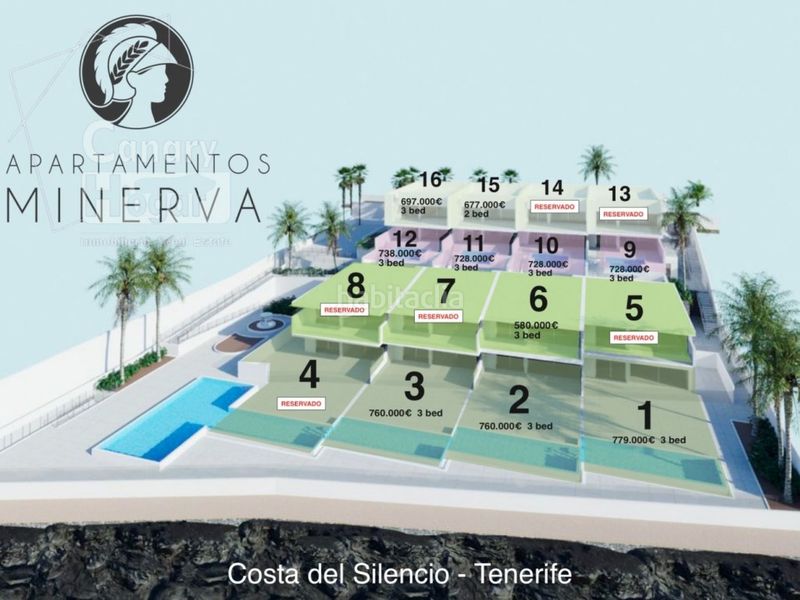 Foto d3a12cc1-3bbd-4c41-88fd-3efea8b5430a. Pis amb calefacció aparcament piscina a Costa del Silencio Arona