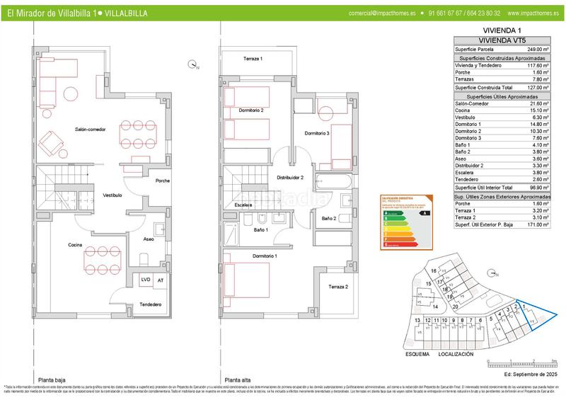 Foto c584b1ba-5662-4a1c-a625-7fe283f7ba33. Xalet a calle hayedo de montejo 31 a Villalbilla pueblo Villalbilla