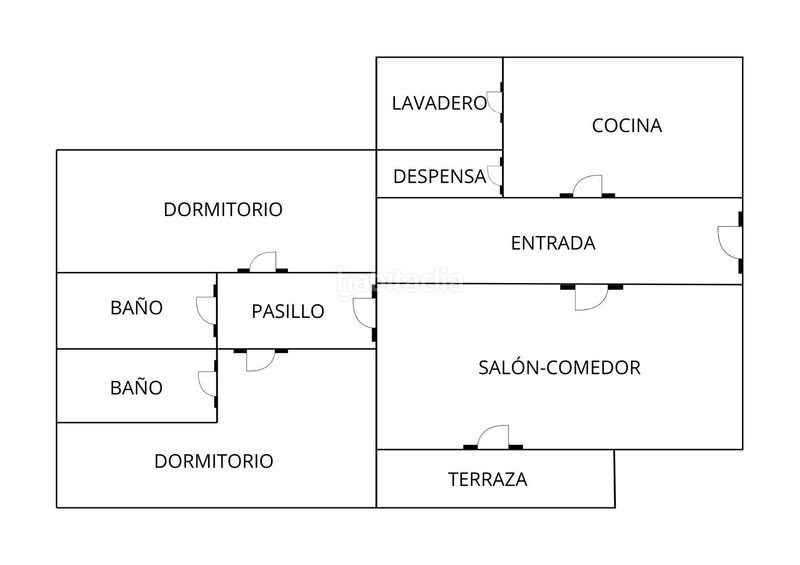 Foto 9257ce36-9fd0-4589-939f-db40309023e5. Pis amb piscina a Las Salinas Roquetas de Mar