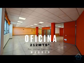 Affitto Ufficio in Simancas. Alquilo oficina de  212mts en pol julian camarillo madrid