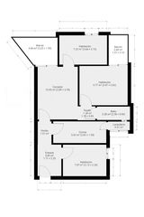Piso  Carrer de les roselles. Piso de 3 habitaciones en excelente estado, listo para entrar a