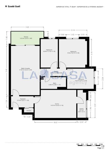 Foto f3f78545-25f6-4709-b248-adbb85cb1456. Piso  en venta en Marianao en Marianao Sant Boi de Llobregat