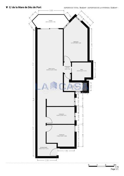 Foto 1c8dac6b-fbf4-405e-bdcd-a285acc3e38c. Pis amb aparcament a El Poble Sec - Parc de Montjuïc Barcelona