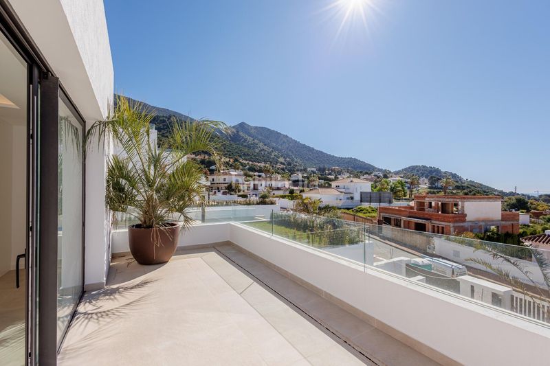 Foto 0fbd9d12-1ce9-4aef-b2ec-49bf67110d1c. Chalet in urbanizacion buena vista in Mijas pueblo Mijas