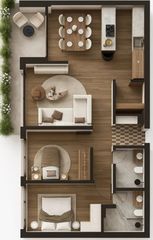 Flat  Calle ciudad real 4. Pisos numancia de la sagra de 1 y 2 dormitorios