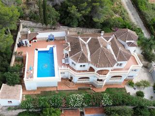 Chalet à La Pedrera-Vessanes. Chalet con vistas al mar y montgo denia