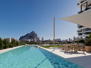 Apartament a Carrió - La Merced - Los Pinos. Apartamento de lujo de 3 dormitorios con vistas al mar en calpe