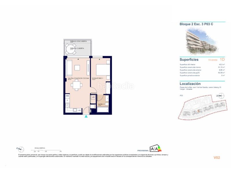 Foto bbef1874-ef91-40dd-9f85-a9f18a5fefad. Apartament amb aparcament piscina a Poblets (els)