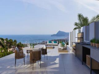 Chalet à Altea la Vella. Espectacular villa de lujo de ensueño con vista al mar altea