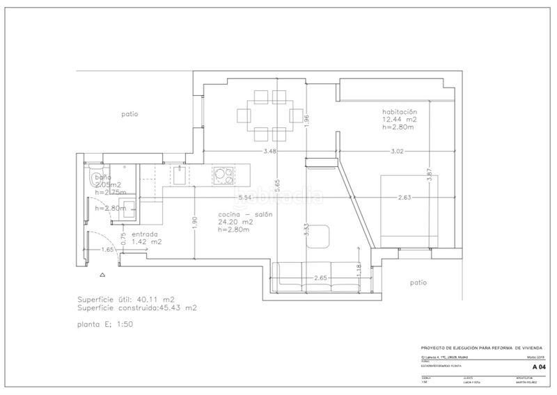 Foto 3f6a209a-3988-4c7f-aa08-7d73ff17d57d. Flat with heating in Fuente del Berro Madrid
